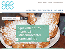 Tablet Screenshot of billundmuseum.dk